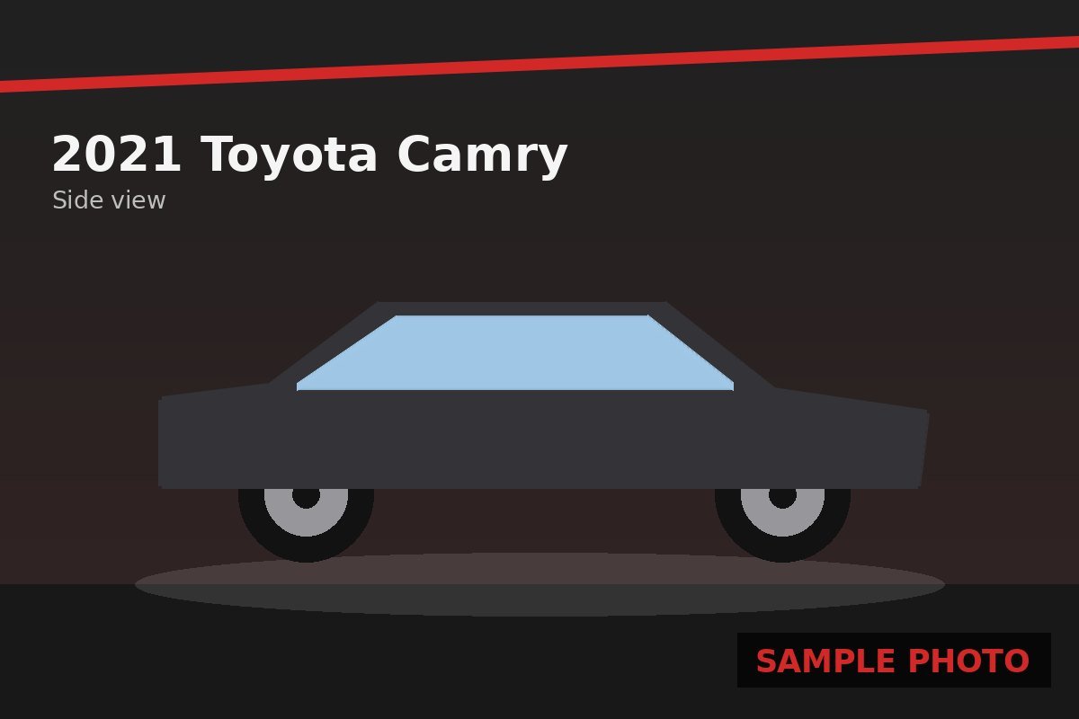 Sample photo: 2021 Toyota Camry