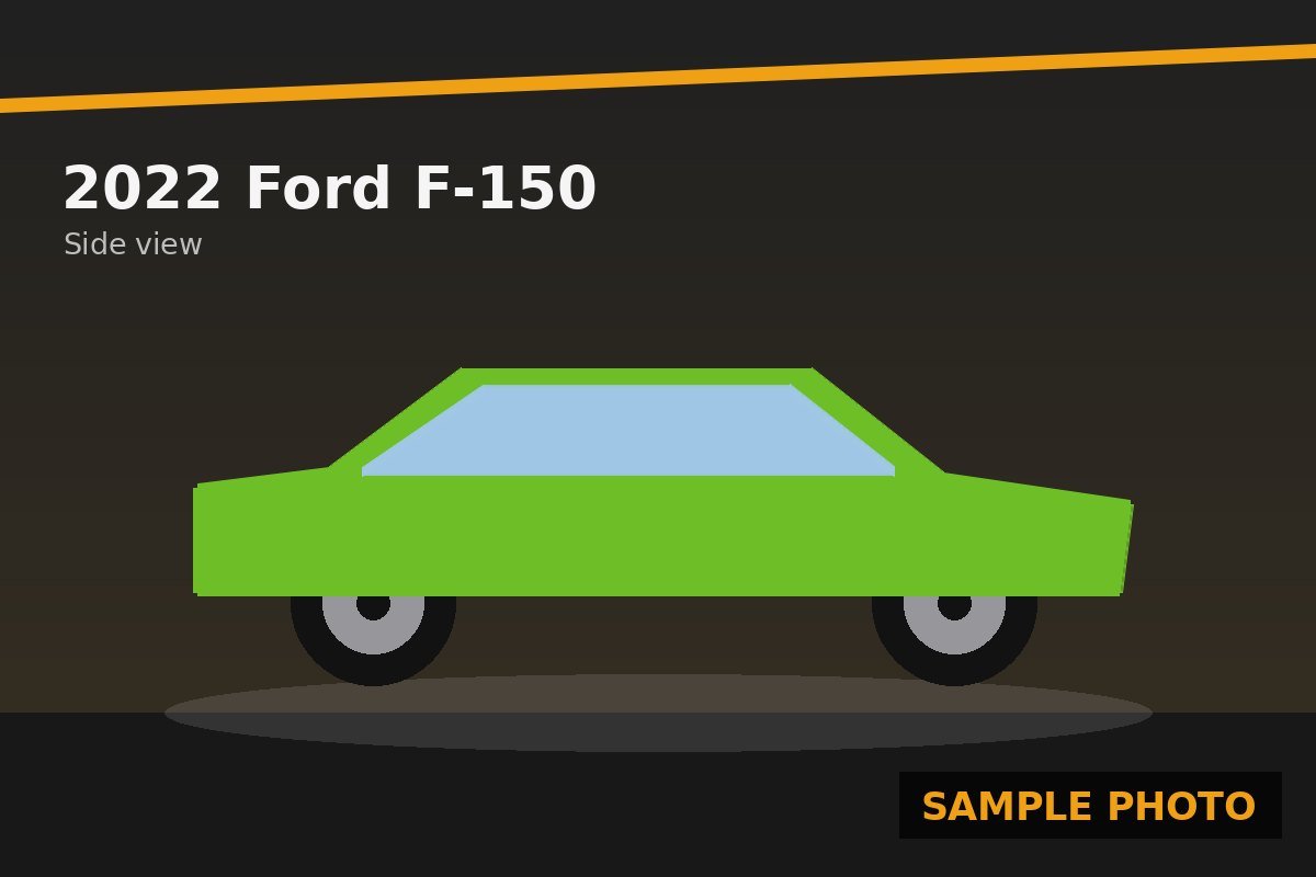 Sample photo: 2022 Ford F-150